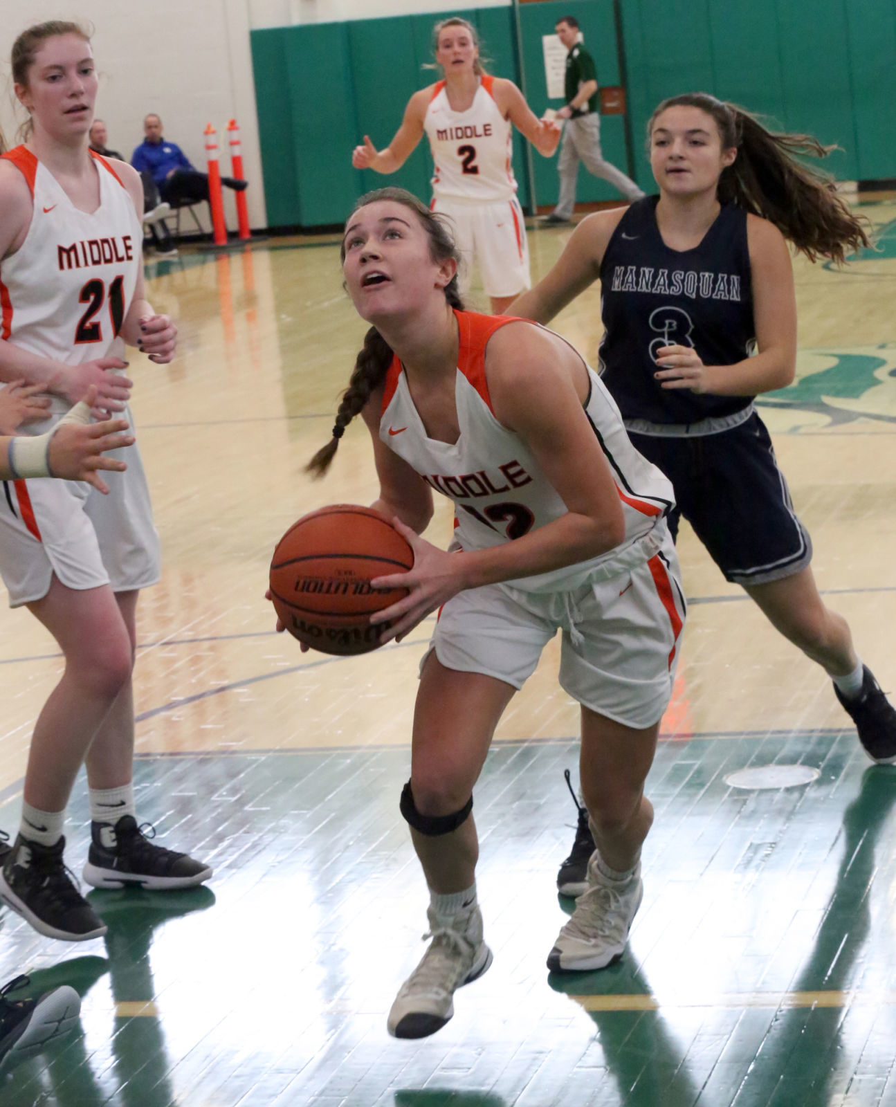 Middle Manasquan girls basketball
